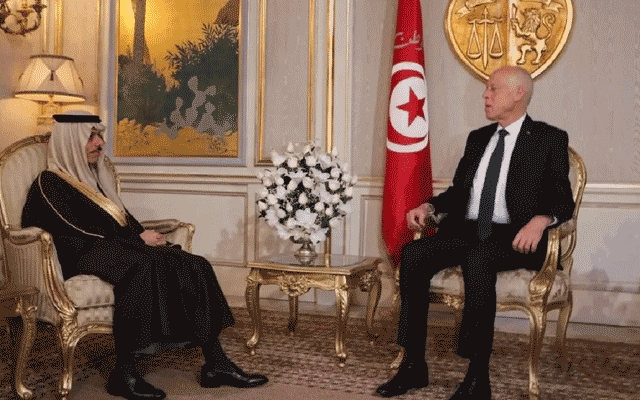 كۆبوونەوەی سعودیە و تونس سەبارەت پەیوەندییەكانی سەربازیی و ئەمنیی هەردوو وڵات