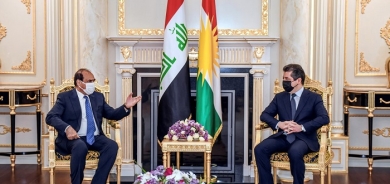 PM Masrour Barzani meets with Iraqi Minister of Transportation