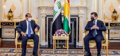 Serokwezîr Mesrûr Barzanî pêşwazî li Wezîrê Veguhestinê yê Iraqê kir