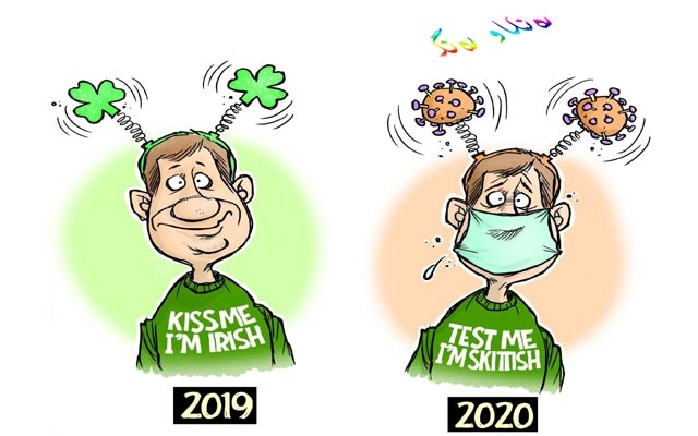 كاریكاتێر ئەم كاریكاتێرە باس لەو كەسانە دەكات كە پێشتر بابەتی باوەش و ماچ