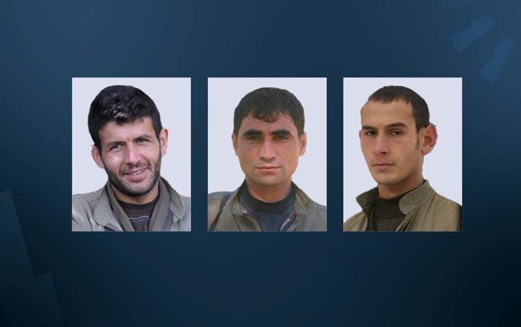 HPGê nasnameya 3 gerîlayan ragihand