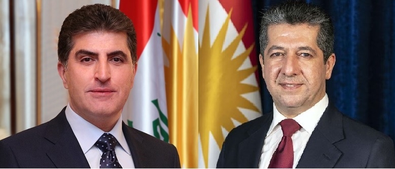 President of the Kurdistan Region, Prime Minister celebrate International Women's Day
