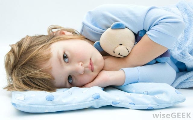 خەوزڕان لە منداڵدا