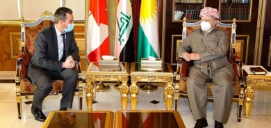 Serok Barzanî pêşwaziya Balyozê Kanada li Iraqê kir