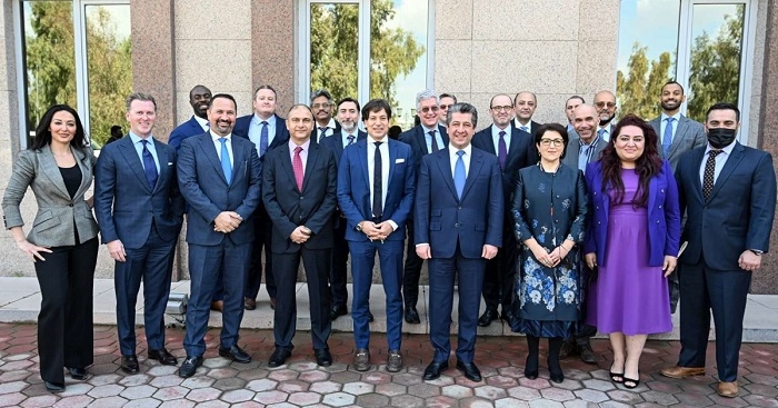 PM Masrour Barzani meets delegation from US-Kurdistan Region Trade Council