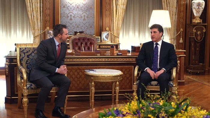 President Nechirvan Barzani and Canadian Ambassador discuss bilateral relations