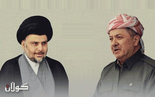 سەرۆک بارزانی و سەماحەتی موقتەدا سەدر لە ڕێی تەلەفۆنەوە پڕۆسەی سیاسیی عێراق تاوتوێ دەکەن