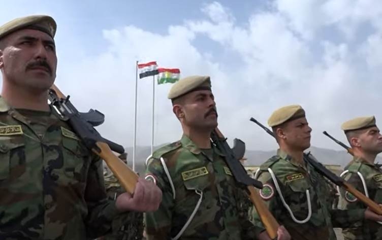 وزير الدفاع يبحث التدريبات المشتركة مع البيشمركة