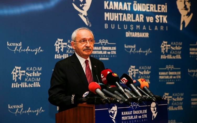 Kiliçdaroglu li Amedê li ser pirsa Kurd ti peyameke zelal neda