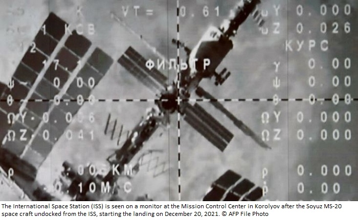 Russia warns sanctions could cause International Space Station to crash