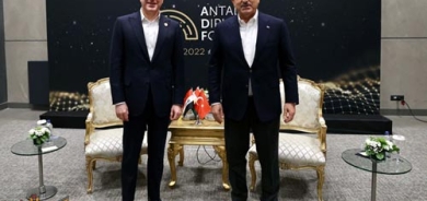 سه‌رۆك نێچيرڤان بارزانى له‌گه‌ڵ وه‌زيرى ده‌ره‌وه‌ى توركيا كۆبووه‌وه‌