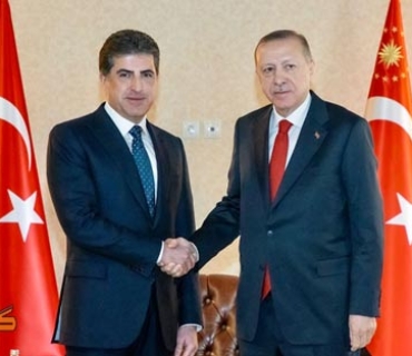 سه‌رۆكى هه‌رێمى كوردستان و سه‌ركۆمارى توركيا دۆخى ناوچه‌كه‌ تاوتوێ ده‌كه‌ن