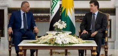 نێچیرڤان بارزانی پێشوازی له مستەفا کازمی، سەرۆکوەزیرانی عێراق دەکات