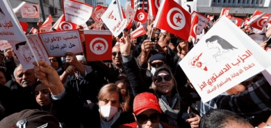 جارێکی دیكە دیمەنی ناڕەزایەتییە بەربڵاوەکانی دژ بە سیستەمی حوکمڕانی لە تونس