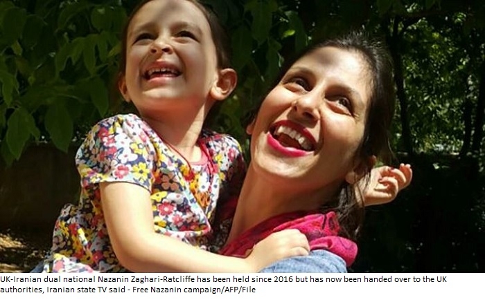 UK-Iranian woman held since 2016 'on way home': MP