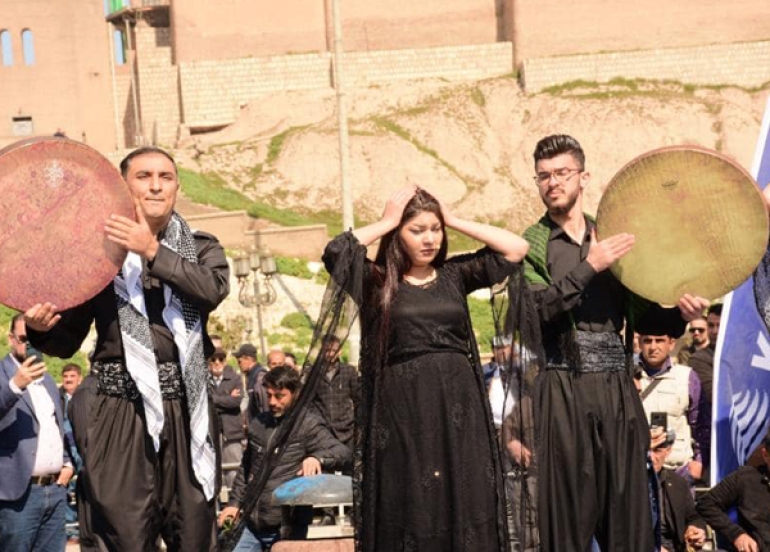 لە شاری هەولێر(شیوەنێك بۆ هەڵەبجە) نمایش كرا