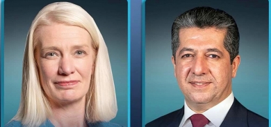 مسرور بارزاني يتلقى اتصالاً هاتفياً من وزيرة الدولة البريطانية لشؤون آسيا والشرق الأوسط