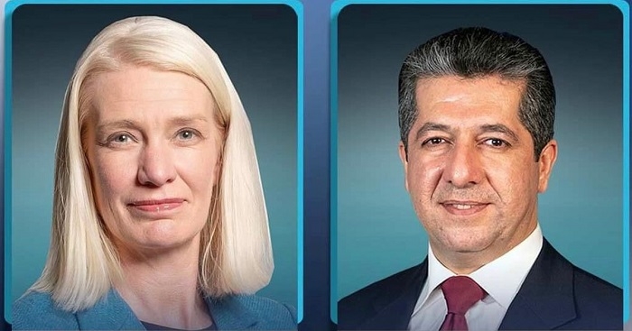 Readout of Prime Minister Masrour Barzani’s call with UK Minister for Asia and the Middle East