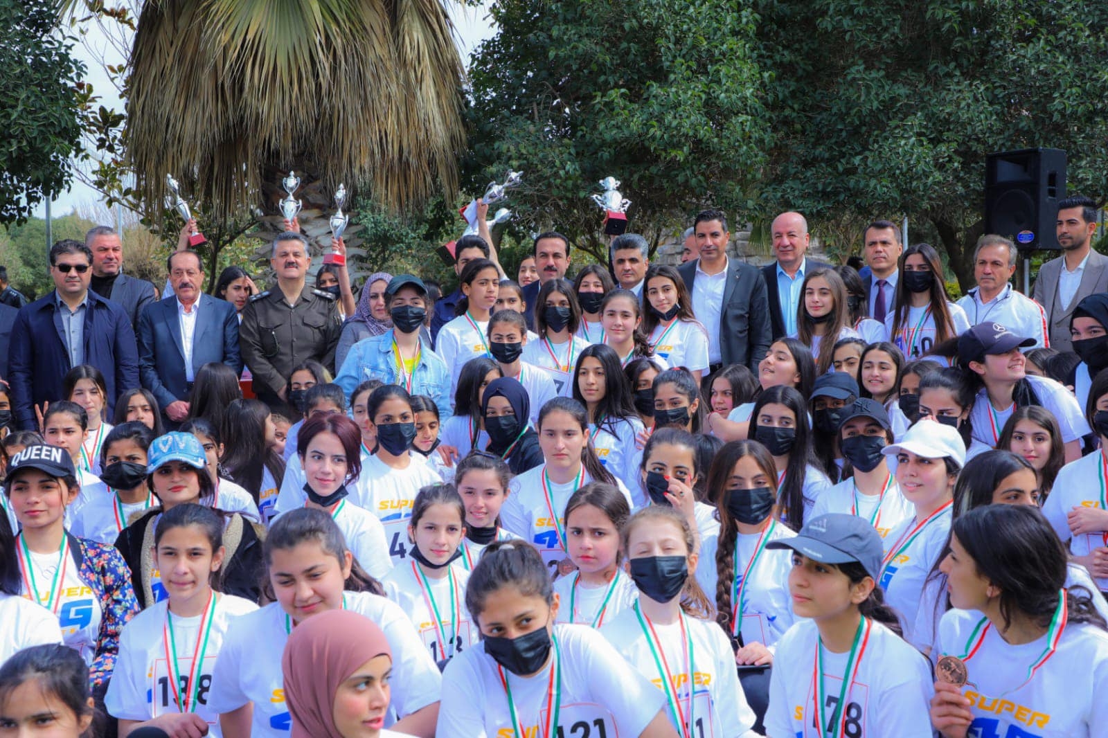 ماڕاسۆنێك بۆ ئافره‌تانى شارى هه‌ولێر به‌رێوه‌چوو