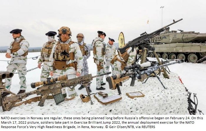 Four US soldiers die during NATO training exercise in Norway