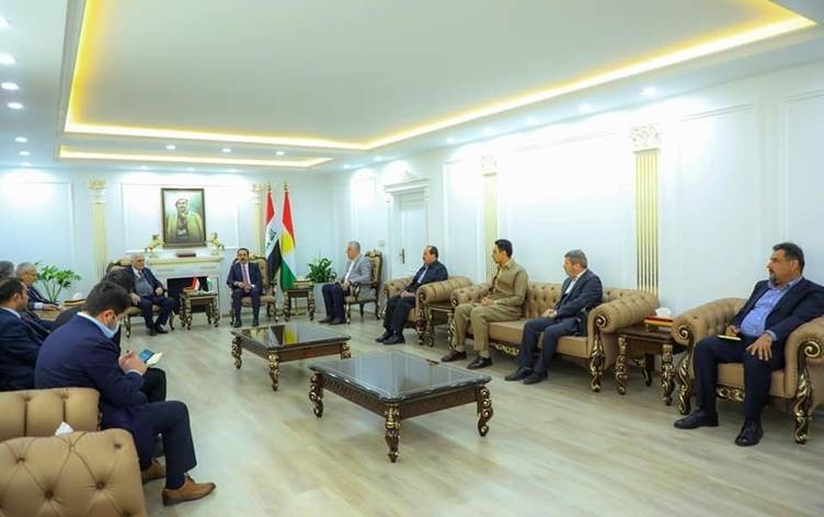 Şandeke AK Partiyê serdana Hewlêrê kir