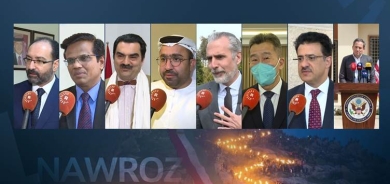 Konsulên    welatan     Newroz li gelê Kurdistanê pîroz kirin