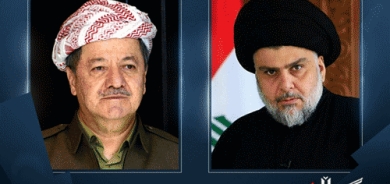 Serok Barzanî û Muqteda Sedir pîrozbahiyê li hevdû dikin