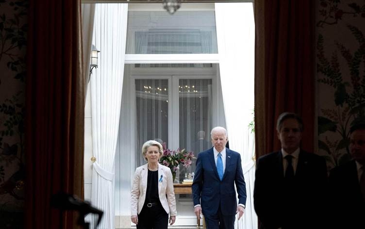 Amerîka û Yekîtiya Ewropayê rêkeftina gazê îmze kirin