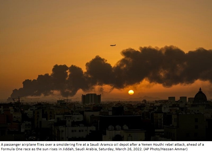Saudi airstrikes hit Yemen ’s Houthis after Jiddah attack