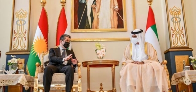 سەرۆکی حکومەتی هەرێمی کوردستان لە گەڵ حاکمی (رەئس ئەلخەیمە- رأس الخيمة) کۆدەبێتەوە