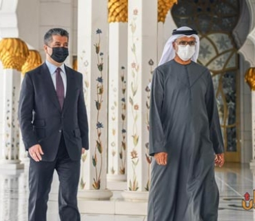 سەرۆکی حکوومەتی هەرێمی کوردستان لەگەڵ حاکمی ئیمارەتی شاریقە لە ئیماراتی عەرەبیی یەکگرتوو، کۆ دەبێتەوە.