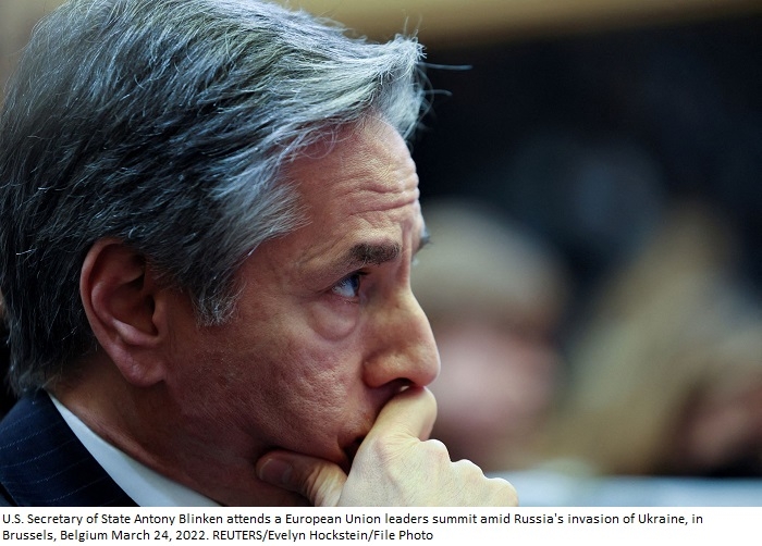 Blinken to attend Israeli-Arab summit clouded by Iran and Ukraine