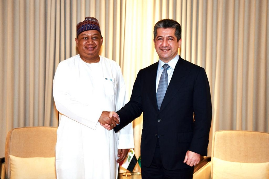 Serokwezîr li gel Sekreterê giştî yê OPEK civiya