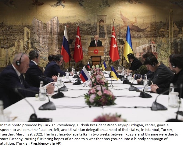 Ukraine, Russia hold new talks aimed at ending the fighting