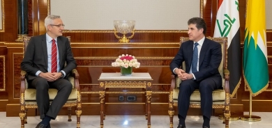 President Nechirvan Barzani and German Ambassador discuss developments in Iraq