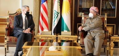 Serok   Barzanî   pêşwaziya Balyozê Amerîka li Iraqê kir