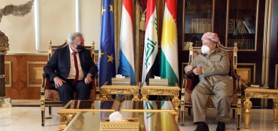 Serok Barzanî pêşwaziya wezîrê derveyê Luxsemburgê kir