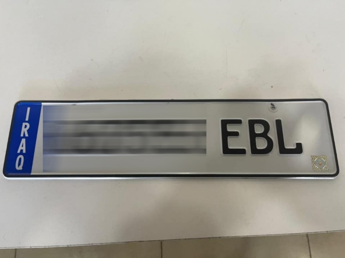 تحديد موعد البدء بمشروع توحيد لوحات المركبات بين إقليم كوردستان والعراق