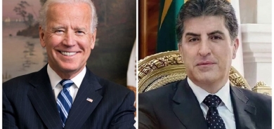 President Nechirvan Barzani receives a letter from President Joe Biden
