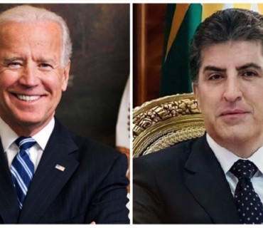 سه‌رۆك نێچيرڤان بارزانى نامه‌يه‌كى له‌ سه‌رۆك بايدنه‌وه‌ پێده‌گات