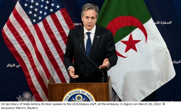 Ukraine war having 'deadly' impact on Arab region, says Blinken