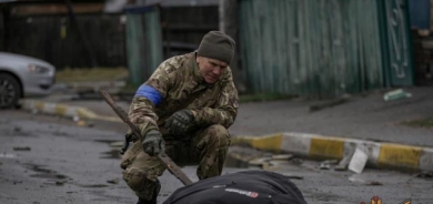 زێڵێنسکی: هێزەکانی ڕووسیا دوای كشانەوەیان زۆربەی ناوچەكان مینڕێژ دەكەن