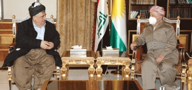 سەرۆك بارزانی پێشوازی لە سەرۆكی پارتی سۆسیال دیموكراتی كوردستان دەكات