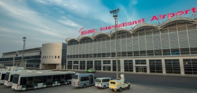 عاصفة ترابية تتسبب بتعليق الرحلات الجوية في مطار أربيل