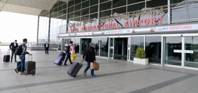 Balefirgeha navnetewî ya Hewlêrê dema ragirtina geştên esmanî dirêj kir