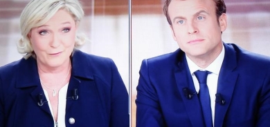 French presidential election: Emmanuel Macron to face Marine Le Pen in runoff