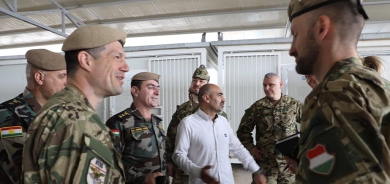 هنغاريا تسلّم البيشمركة أحد معسكرات التدريب في دهوك