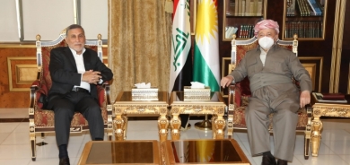 الرئيس بارزاني يستقبل الشابندر