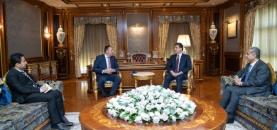 سه‌رۆكى هه‌رێمى كوردستان پێشوازى له‌ كونسولى چيك كرد