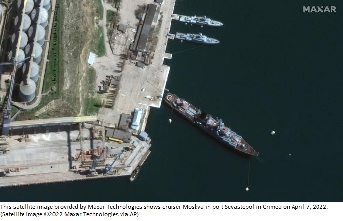 Ukraine says missiles hit Russian flagship, crew evacuates